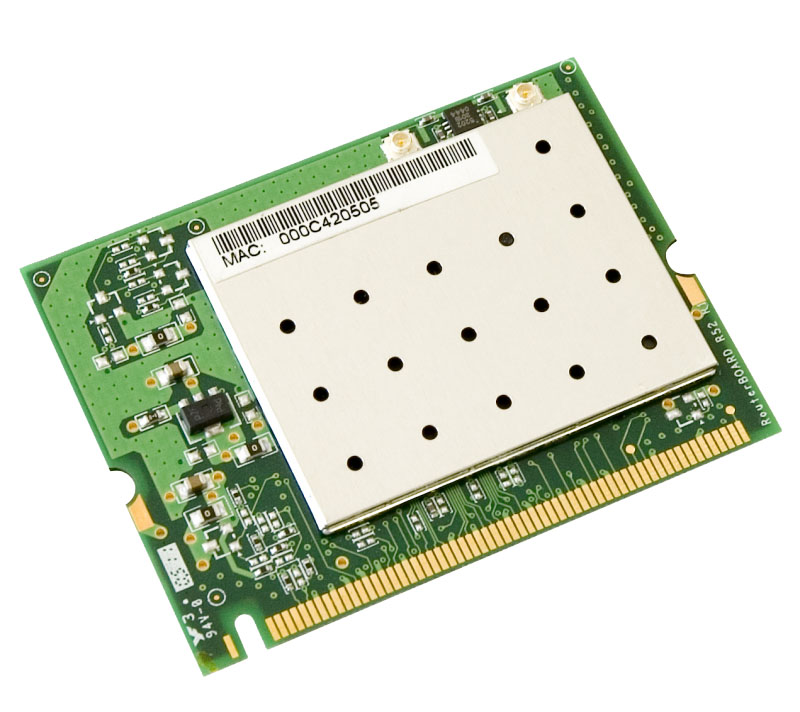 Радиокарта MikroTik R52<br><font color=red>Этот товар снят с продажи</font><br> o-t-s.ru