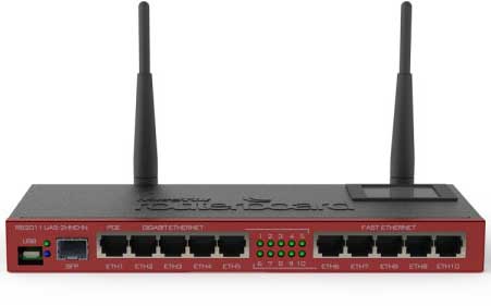 RouterBoard Mikrotik RB2011UAS 2HnD IN<br><font color=red>Этот товар снят с продажи</font><br> o-t-s.ru