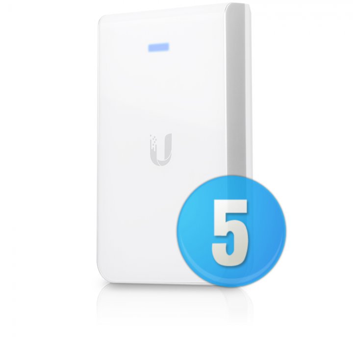 Ubiquiti UniFi AP AC In-Wall (5-pack)<br><font color=red>Этот товар снят с продажи</font><br> o-t-s.ru