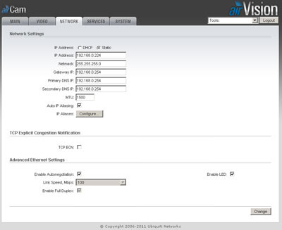 AirCam  IP-